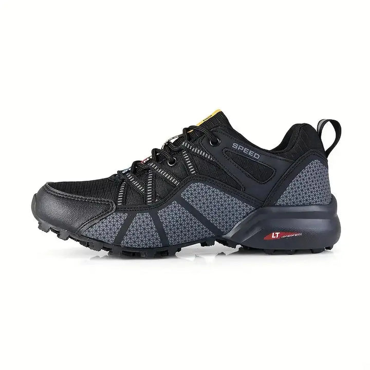 Oddychające męskie buty trekkingowe z wsparciem i komfortem – TrailStep Pro-Niebieski-39-Trend Polska