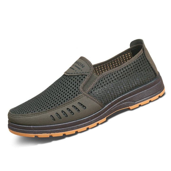 Oddychające sneakersy z siateczki – Noah-Zielony-39-Trend Polska