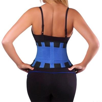 Opaska na brzuch - MaxFit-Niebieski-S-Trend Polska