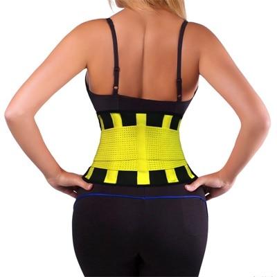 Opaska na brzuch - MaxFit-Żółty-S-Trend Polska