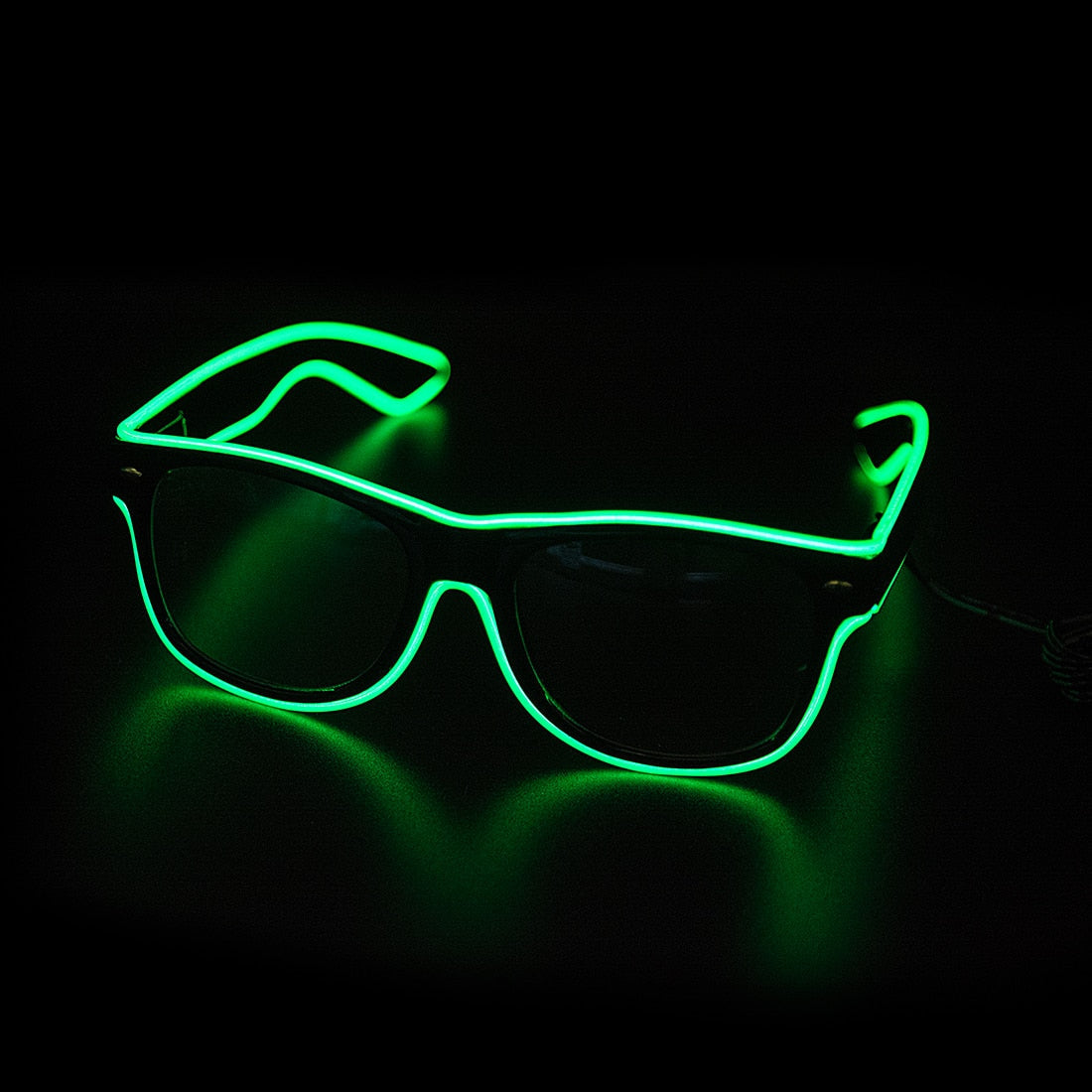 Oplichtende Neon Bril - LumaGlow-Niebieski-Trend Polska