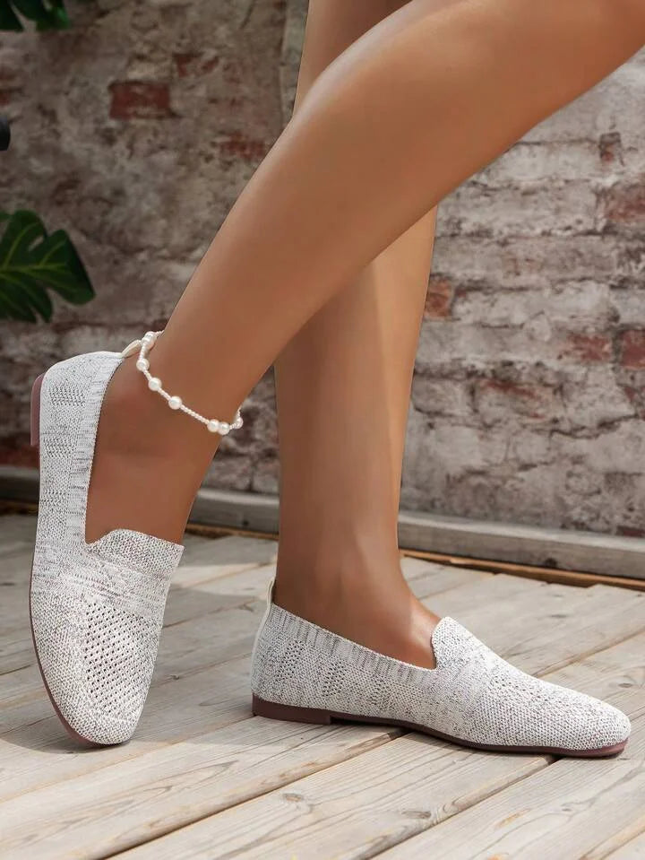 Orthopedyczne Antypoślizgowe Płaskie Buty - Isabella-Czarny-35-Trend Polska