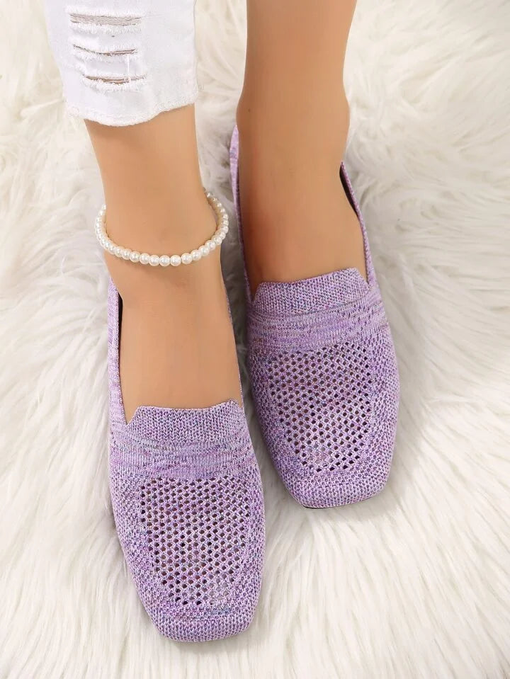 Orthopedyczne Antypoślizgowe Płaskie Buty - Isabella-Czarny-35-Trend Polska