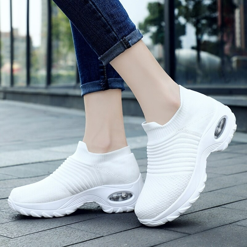Orthopedyczne buty biegowe Hypersoft dla kobiet – Eliana-Biały-35-Trend Polska