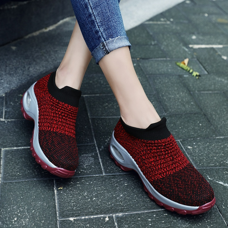 Orthopedyczne buty biegowe Hypersoft dla kobiet – Eliana-Rot-35-Trend Polska