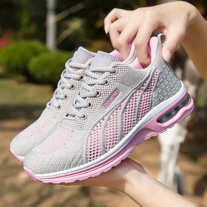 Orthopedyczne damskie sneakersy – Elena-Szary-35-Trend Polska