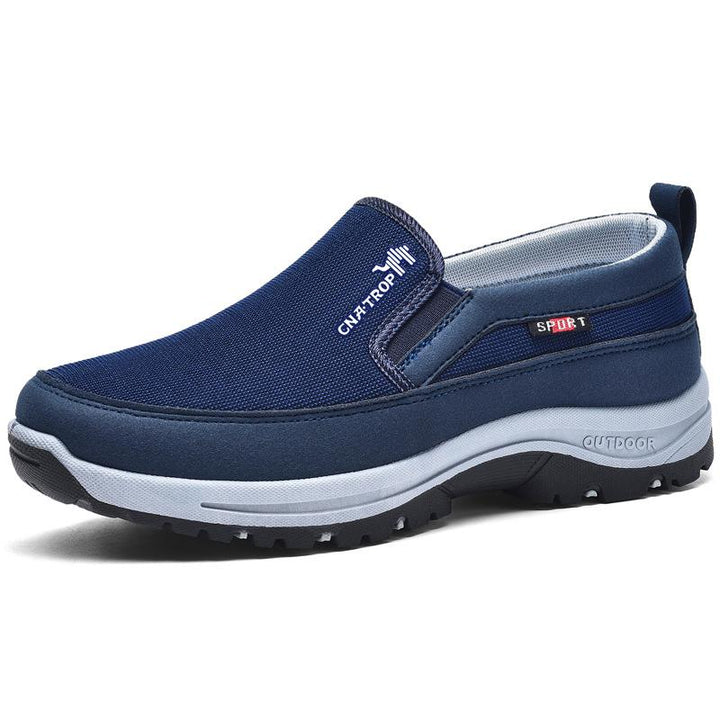 Orthopedyczne męskie buty turystyczne – Nolan-Niebieski-38-Trend Polska