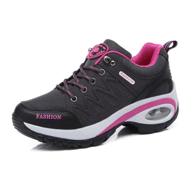 Ortopediczne damskie buty do chodzenia - Alessa-Szary-35-Trend Polska