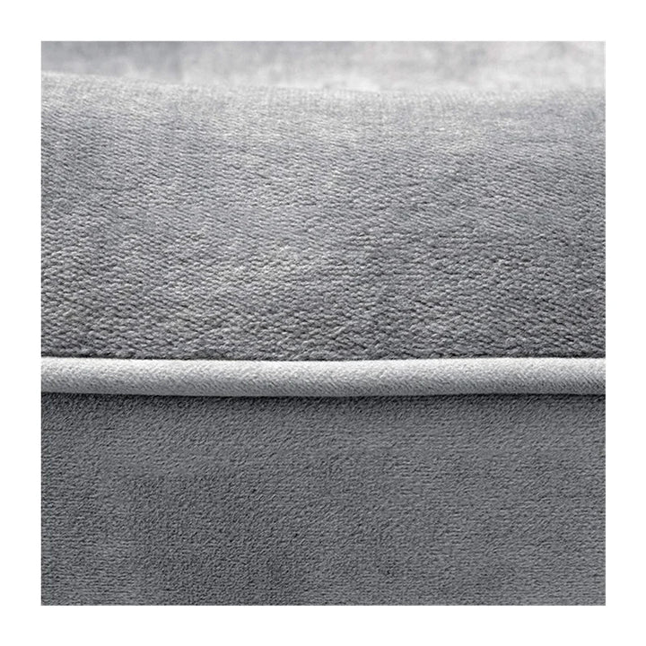 Ortopedyczna Komfortowa Kanapa dla Psów Szara - Max-70x58x18cm-Trend Polska