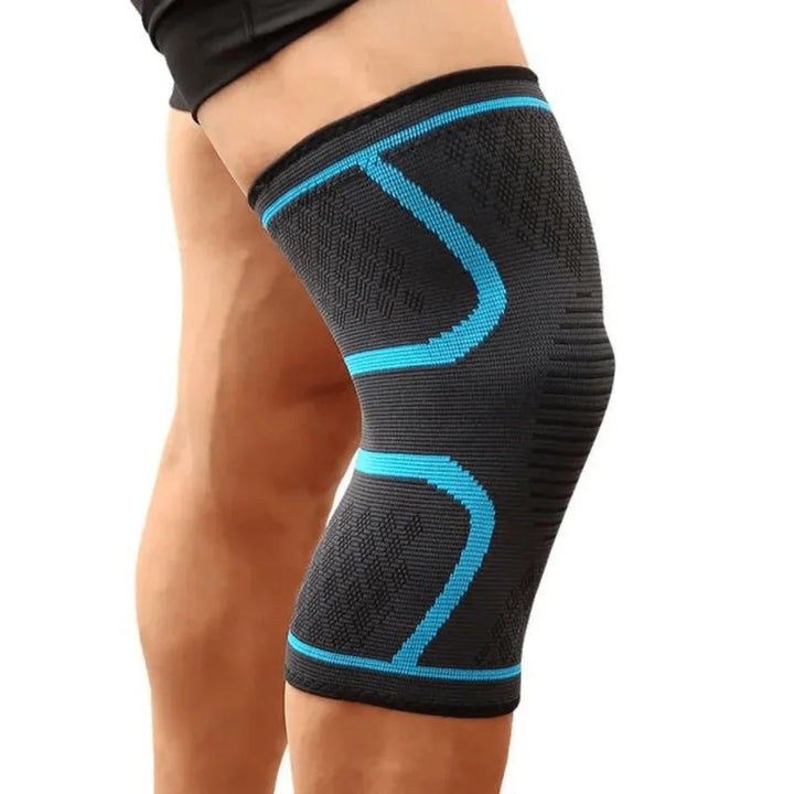 Ortopedyczna opaska na kolano - FlexiKnee Pro-1 Sztuka-Morze niebieskie-S-Trend Polska