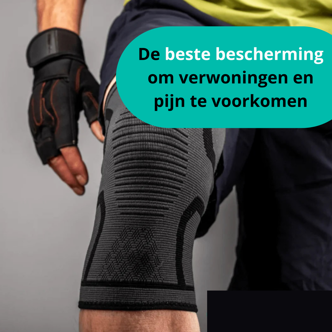 Ortopedyczna opaska na kolano - FlexiKnee Pro-1 Sztuka-Maangrijs-S-Trend Polska
