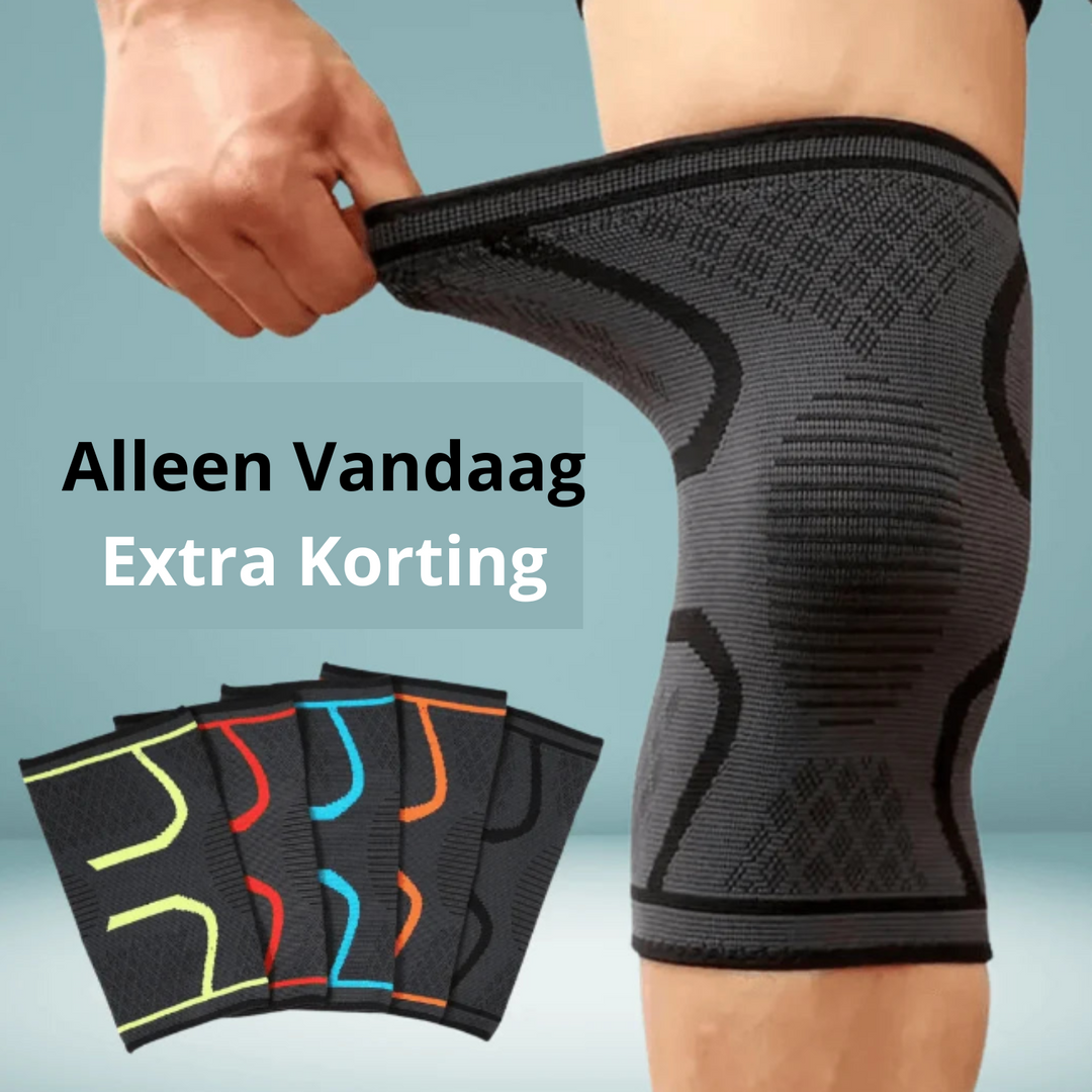 Ortopedyczna opaska na kolano - FlexiKnee Pro-1 Sztuka-Maangrijs-S-Trend Polska