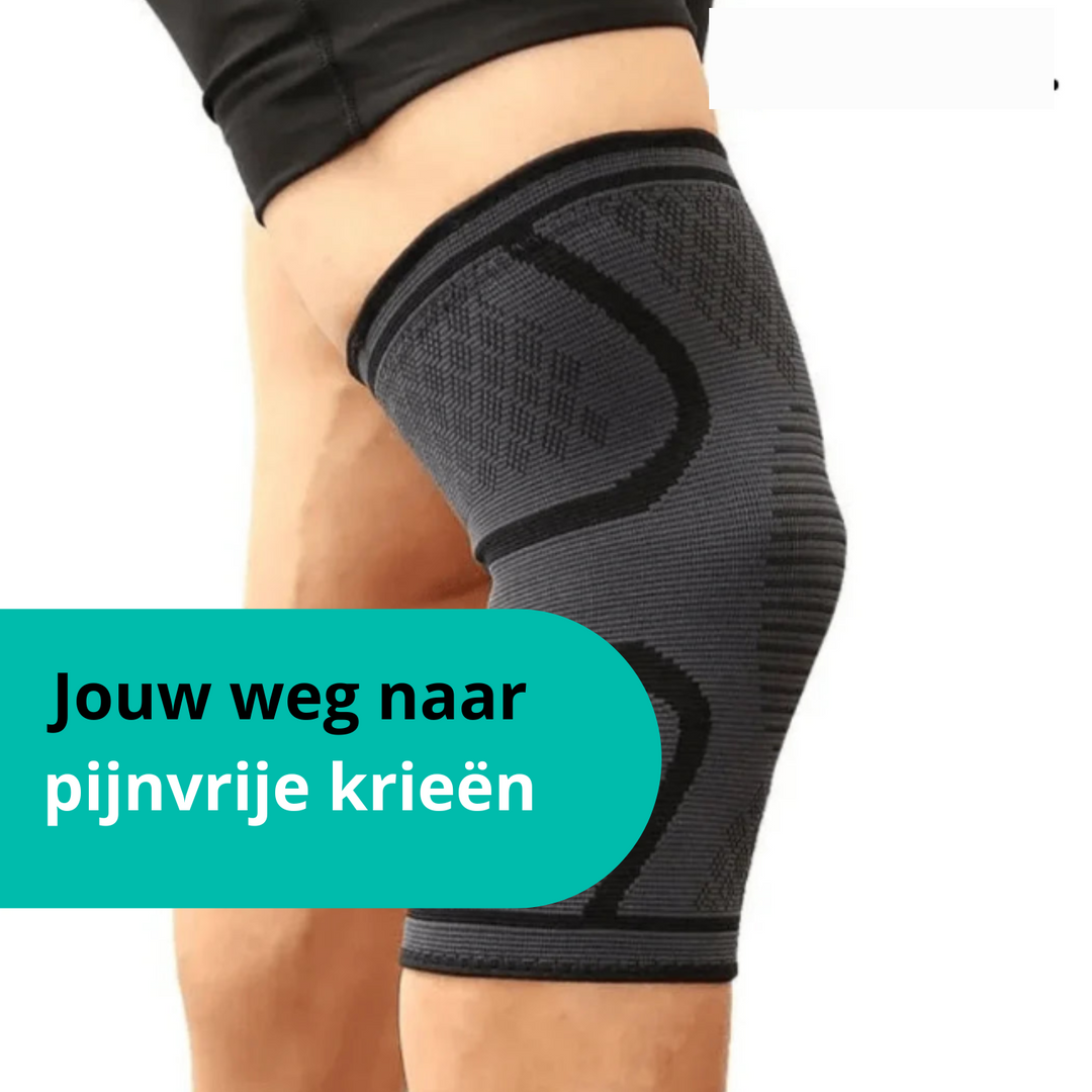 Ortopedyczna opaska na kolano - FlexiKnee Pro-1 Sztuka-Maangrijs-S-Trend Polska