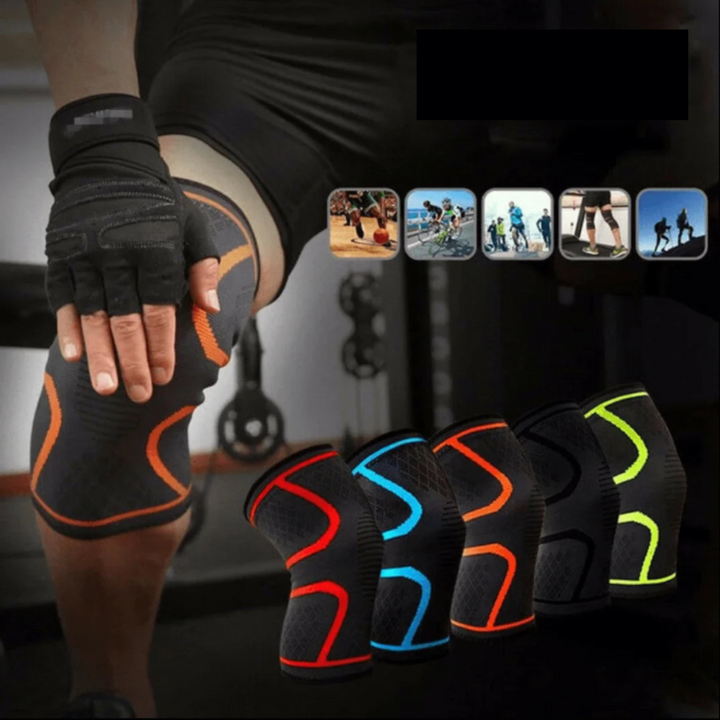 Ortopedyczna opaska na kolano - FlexiKnee Pro-1 Sztuka-Maangrijs-S-Trend Polska