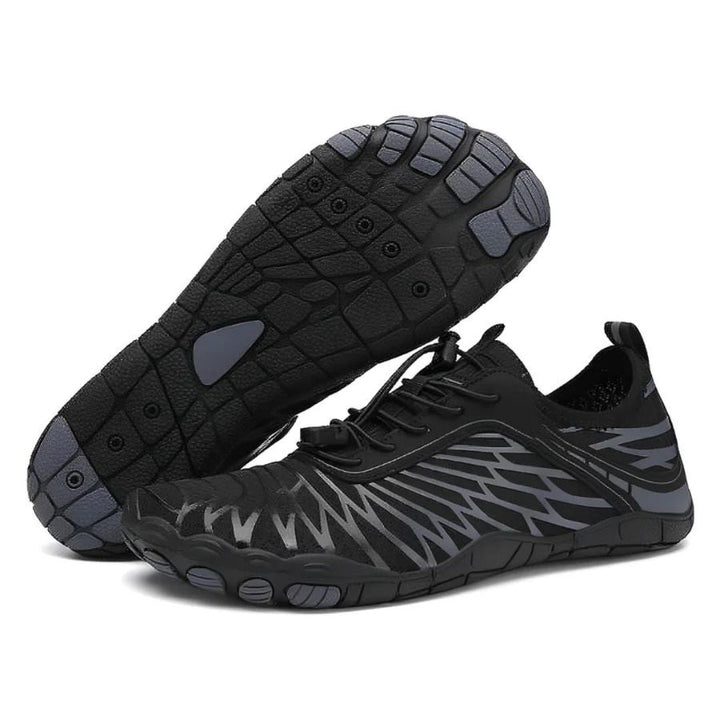 Ortopedyczne buty Barefoot - VitalStride-Czarny-Szary-36-Trend Polska
