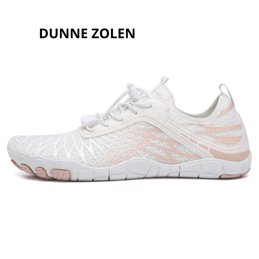 Ortopedyczne buty Barefoot - VitalStride-Biało-Różowy-36-Trend Polska