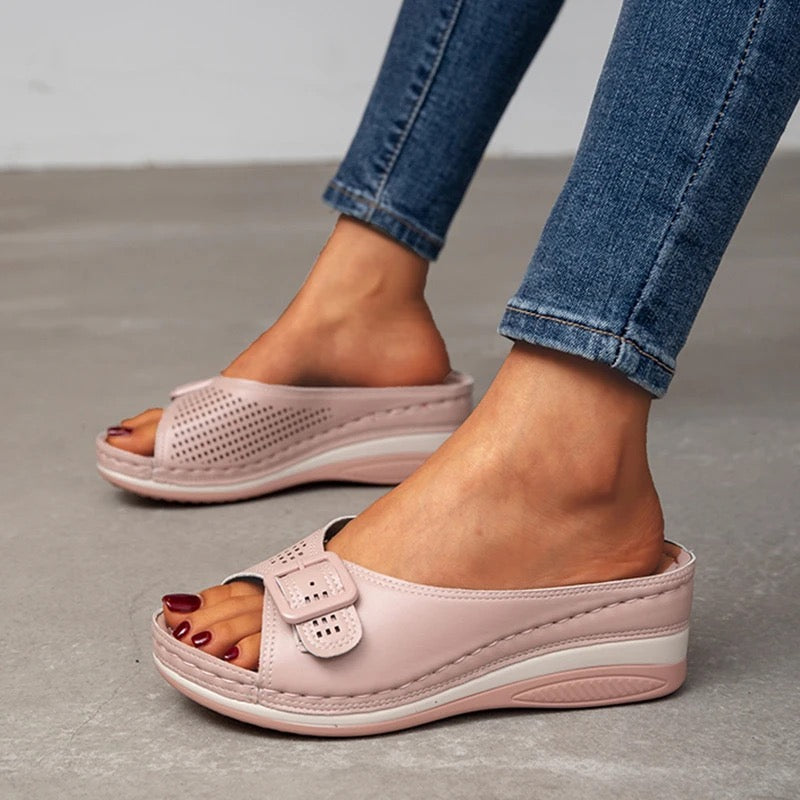 Ortopedyczne buty komfortowe dla kobiet – Lorena-Róża-35-Trend Polska