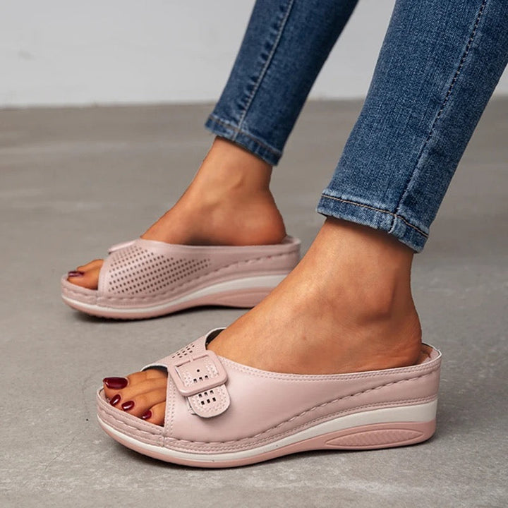 Ortopedyczne buty komfortowe dla kobiet – Lorena-Róża-35-Trend Polska