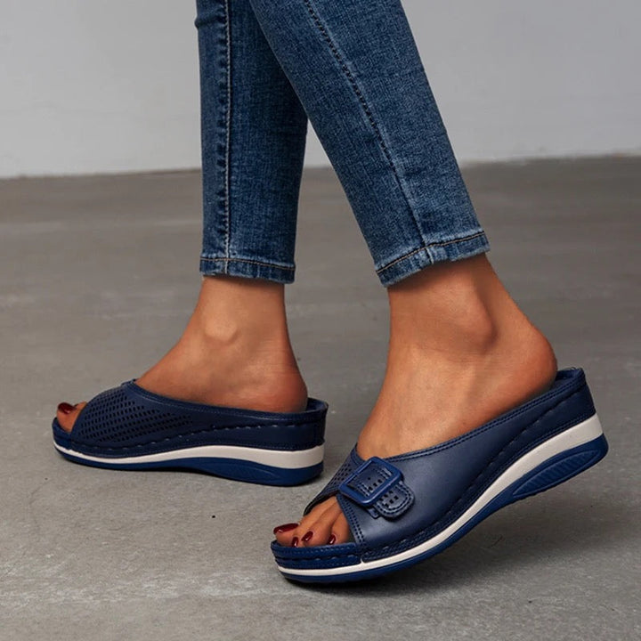 Ortopedyczne buty komfortowe dla kobiet – Lorena-Czarny-35-Trend Polska
