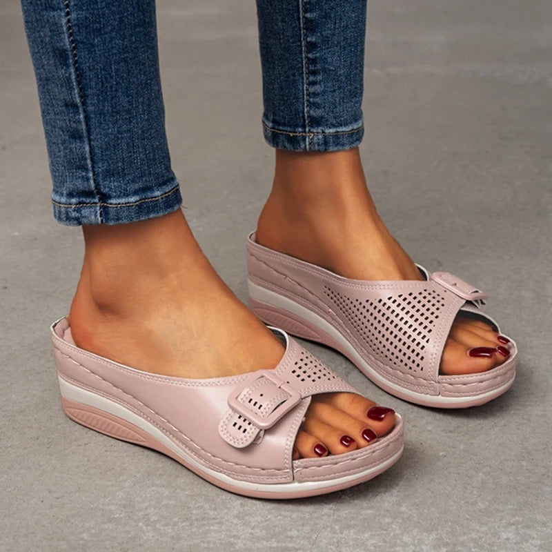 Ortopedyczne buty komfortowe dla kobiet – Lorena-Czarny-35-Trend Polska