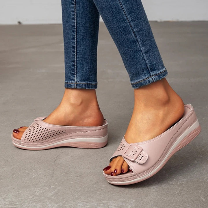 Ortopedyczne buty komfortowe dla kobiet – Lorena-Czarny-35-Trend Polska