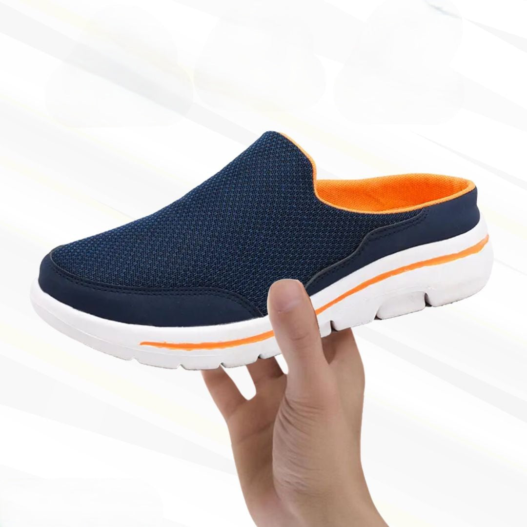 Ortopedyczne buty komfortowe na boso dla mężczyzn – Marlon-Niebieski-39-Trend Polska