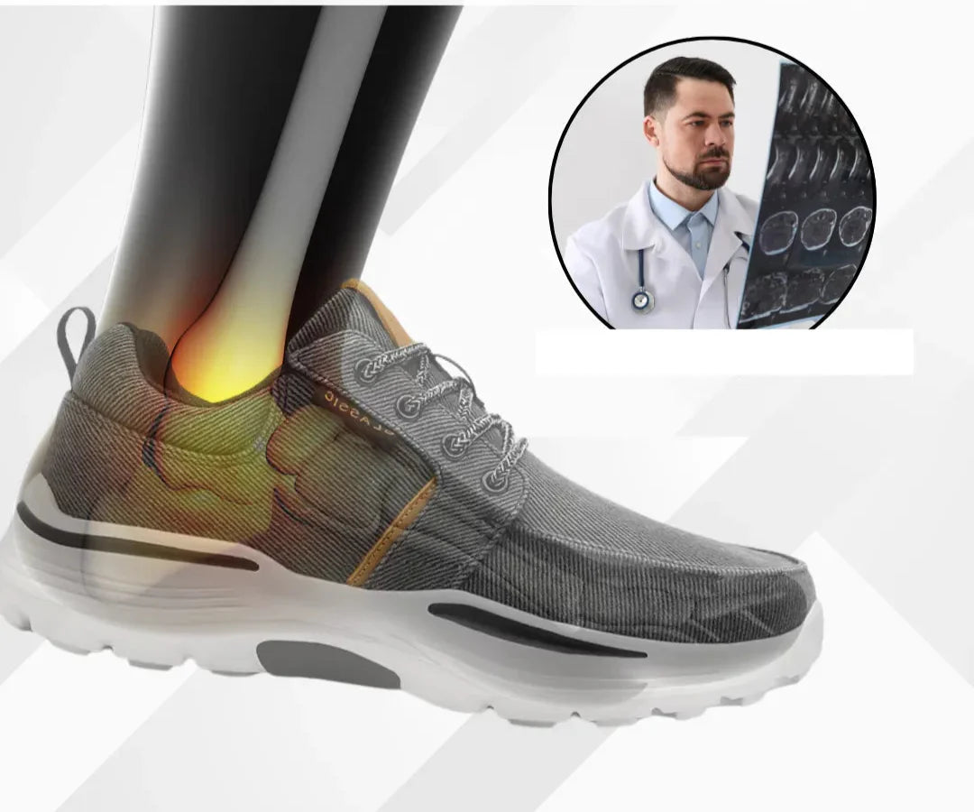 Ortopedyczne buty na baredych stopach – Lior-Niebieski-35-Trend Polska