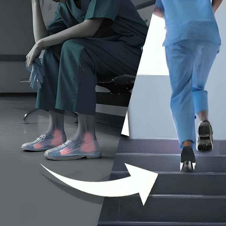 Ortopedyczne buty przeciwbólowe dla kobiet – Selina-Szary-35-Trend Polska