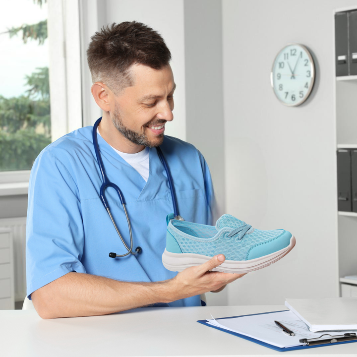 Ortopedyczne buty przeciwbólowe dla kobiet – Selina-Szary-35-Trend Polska
