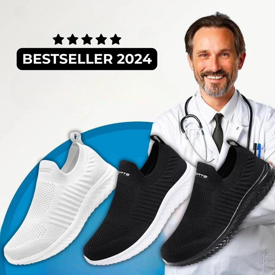 Ortopedyczne buty Slip-On - VitalStep-Biały-35-Trend Polska
