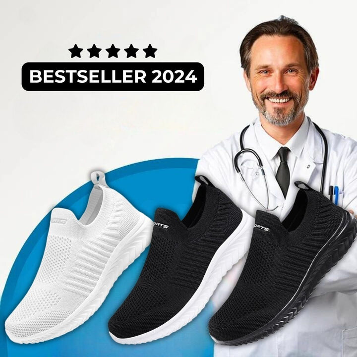 Ortopedyczne buty Slip-On - VitalStep-Biały-35-Trend Polska