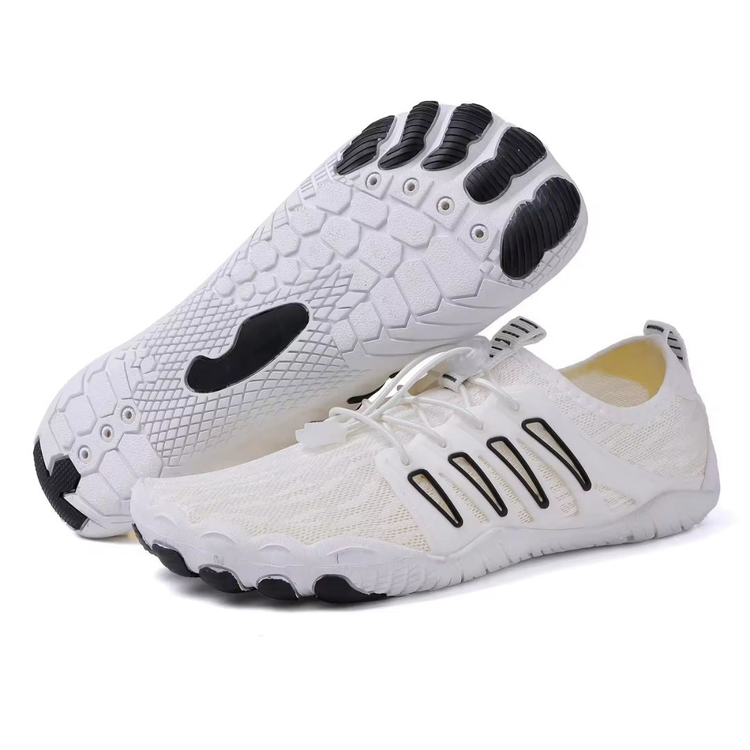 Ortopedyczne buty typu barefoot - BioStride PRO 2.0-Biały/Czarny-36-Trend Polska