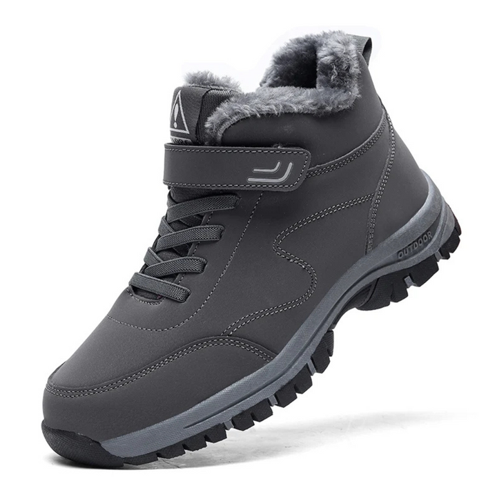 Ortopedyczne ciepłe zimowe buty - Aria-35-Szary-Trend Polska