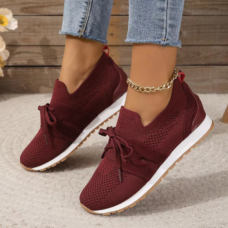 Ortopedyczne damskie buty komfortowe na obcasie - Selena-Rot-35-Trend Polska