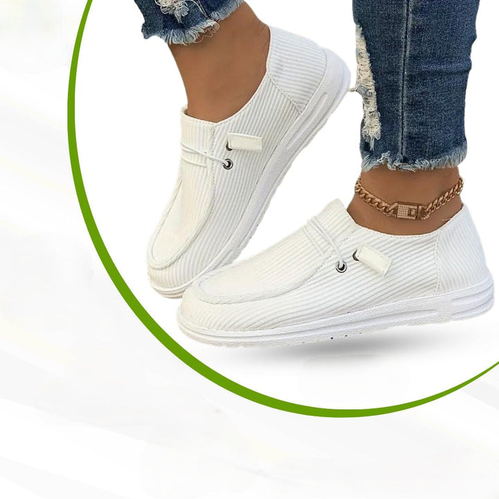 Ortopedyczne damskie buty rekreacyjne – Serena-Biały-36-Trend Polska