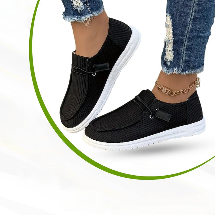 Ortopedyczne damskie buty rekreacyjne – Serena-Czarny-36-Trend Polska