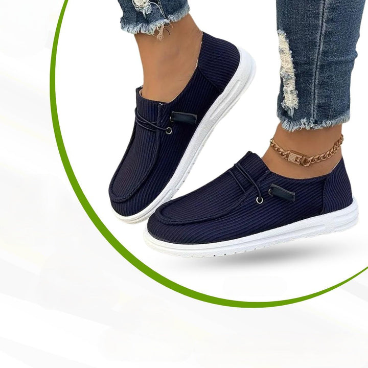 Ortopedyczne damskie buty rekreacyjne – Serena-Granatowy-36-Trend Polska