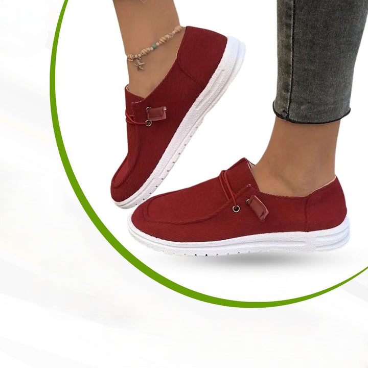 Ortopedyczne damskie buty rekreacyjne – Serena-Rot-36-Trend Polska