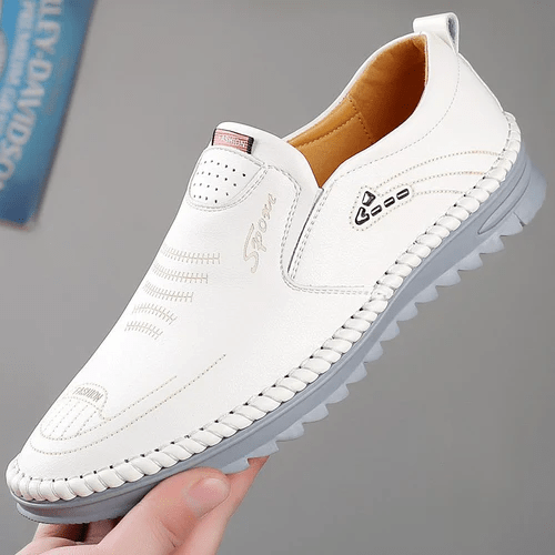 Ortopedyczne męskie buty dla maksymalnego komfortu – Lorenzo-Biały-39-Trend Polska