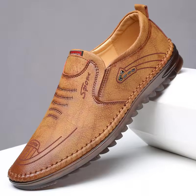 Ortopedyczne męskie buty dla maksymalnego komfortu – Lorenzo-Biały-39-Trend Polska