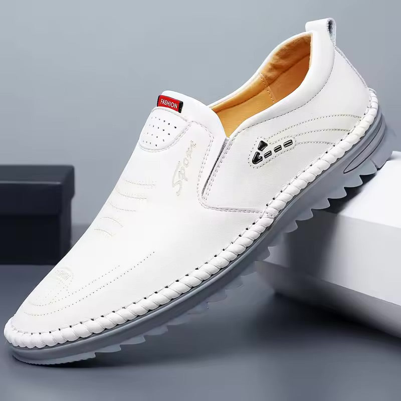 Ortopedyczne męskie buty dla maksymalnego komfortu – Lorenzo-Biały-39-Trend Polska