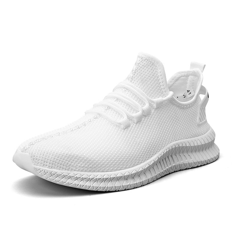 Ortopedyczne męskie sneakersy z amortyzacją i wsparciem postawy – Arvon-Biały-39-Trend Polska