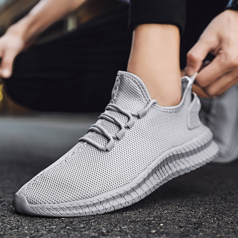 Ortopedyczne męskie sneakersy z amortyzacją i wsparciem postawy – Arvon-Czarny-39-Trend Polska