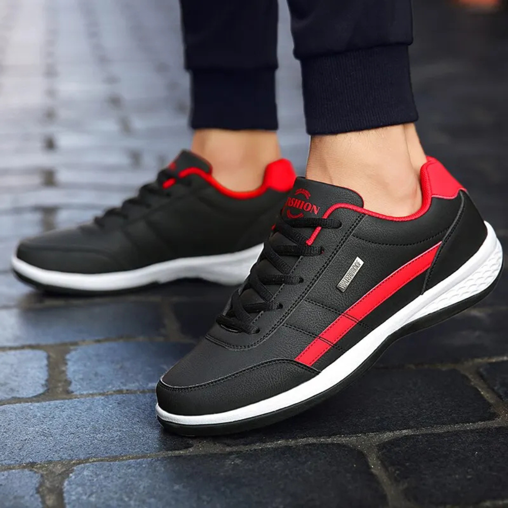 Ortopedyczne skórzane buty | Ostateczny komfort i wsparcie-38-Niebieski-Trend Polska