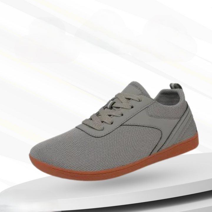 Ortopedyczne sneakersy na gołą stopę – Viona-Szary-47-Trend Polska