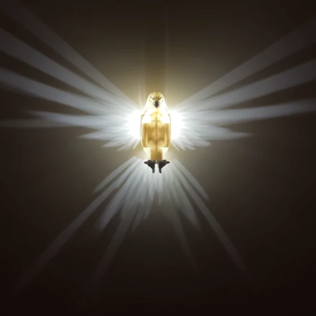 Oświetlające Skrzydła Lampa Ścienna - LumaWings-Arend-Trend Polska