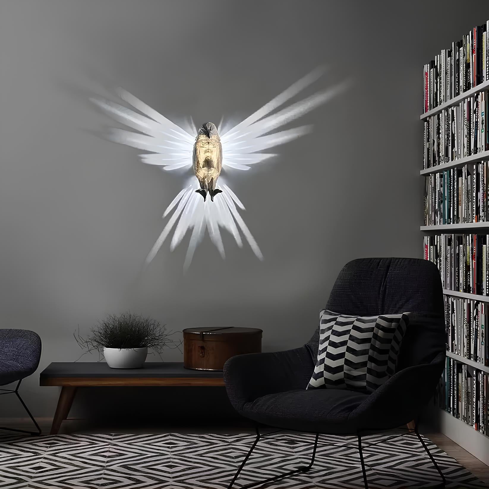 Oświetlające Skrzydła Lampa Ścienna - LumaWings-Arend-Trend Polska