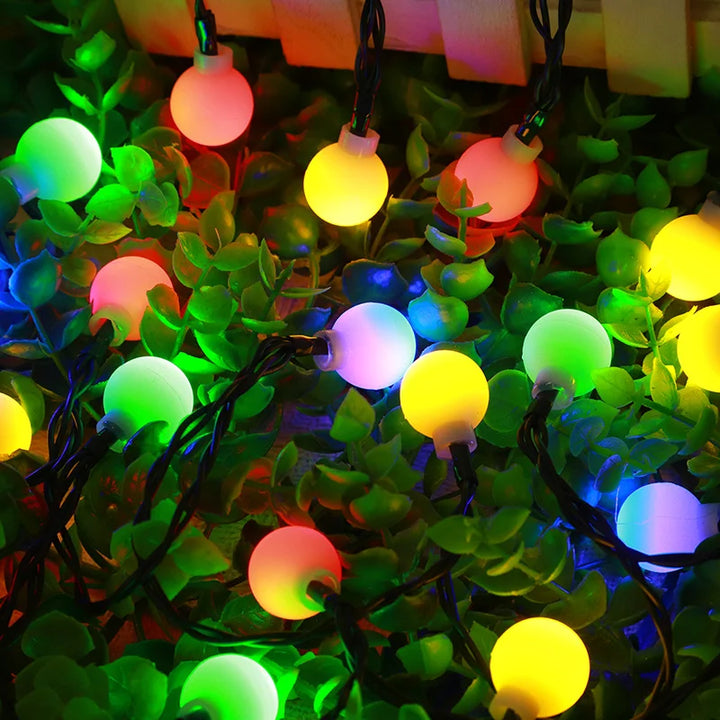 Oświetlenie festiwalowe na energię słoneczną - SolarGlow-Ciepłe dowcipy-5M 20LEDS-Trend Polska