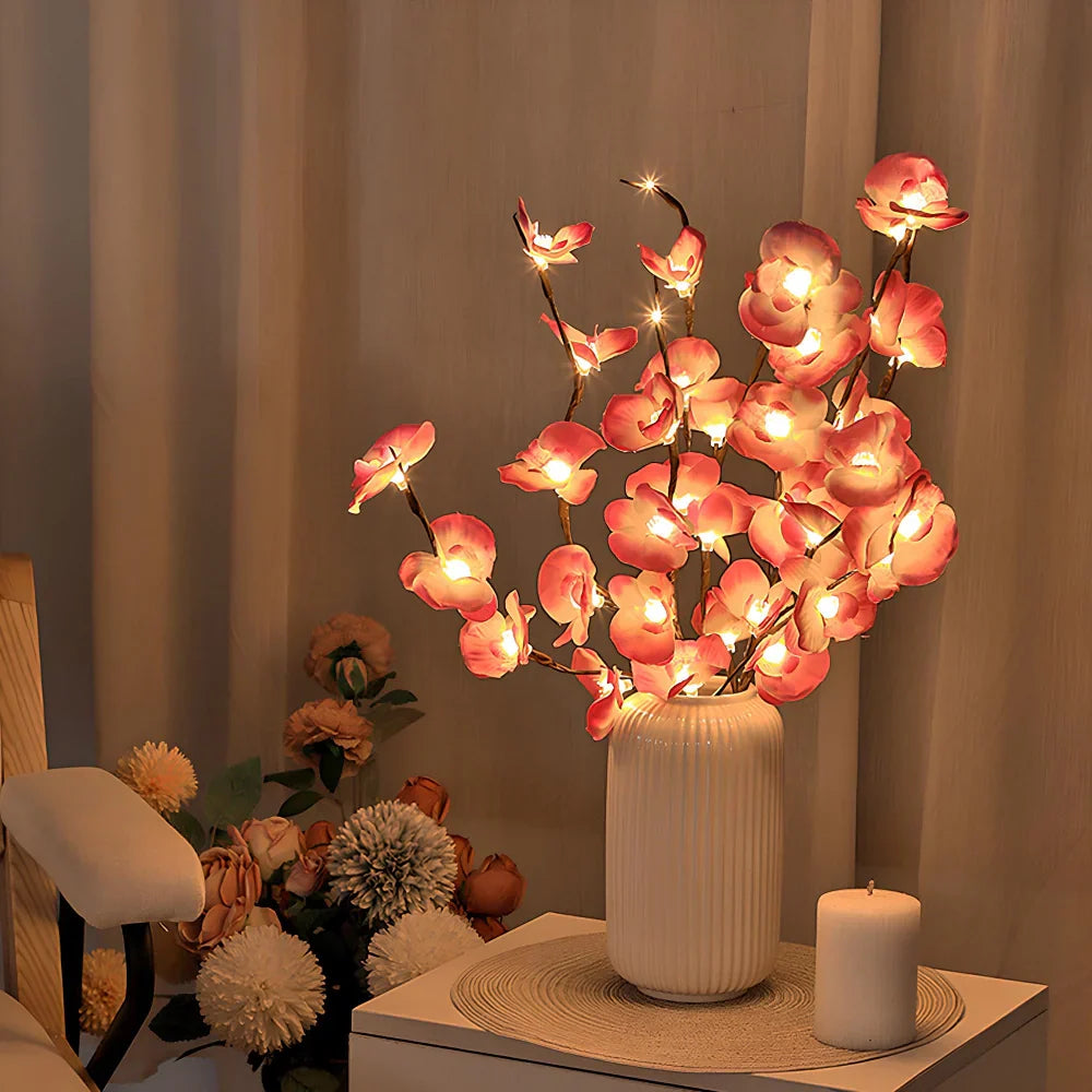 Oświetlone dekoracyjne gałązki - LumaBranches-Różowa Orchidea-Trend Polska