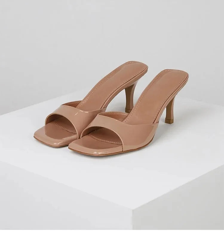 Otwarte mule damskie – Mirella-Karmelowy-35-Trend Polska